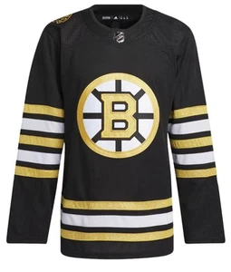 Boston Bruins Adidas Centennial Edition Home Black Blank Jersey; Size 54 - Picture 1 of 2