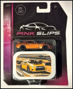 Jada Pink Slips Orange Nissan GT-R Sports Car - Picture 1 of 1