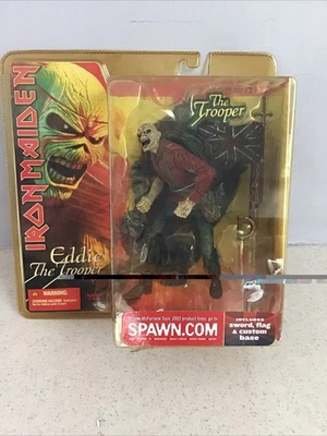 Figura de acción Iron Maiden Eddie The Trooper 6" 2002 Mcfarlane Toys sellada Foto 1 de 3