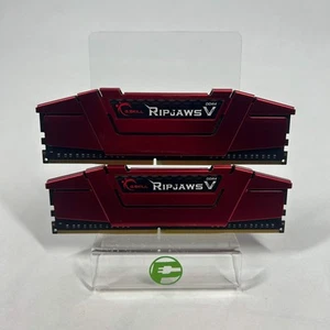 G.Skill RipJaws V 16GB (2x8GB) RAM DDR4 2133MHz F4-2133C15D-16GVR Gaming Ram - Picture 1 of 2