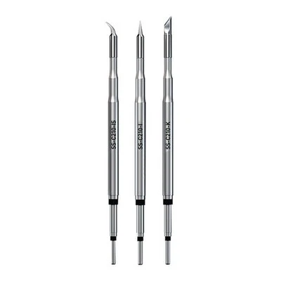 Punta in acciaio inox L?punta in ferro C210 L?tpunta F??r JBC C210 T12-/T26D F??r SMD L?ten - Immagine 1 di 4