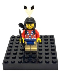 Western Indian 2 - Black Quiver From Lego Set #6748 Boulder Cliff Canyon