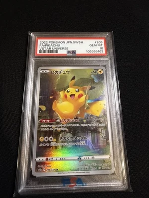 Pikachu - PSA 10 - Art Rare VSTAR Universe s12a 205/172 AR Pokemon Card - Image 1 of 3