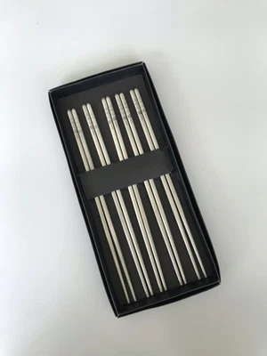 5 pairs  pure titanium chopsticks Reusable - Image 1 of 4