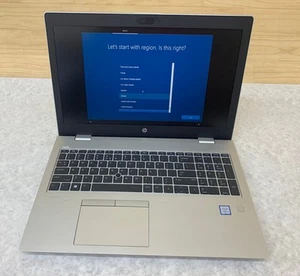 HP Probook 650 G5 15.6" Intel i5-8365U 1.6GHz 8GB RAM 256GB SSD Win10 Laptop - Picture 1 of 12
