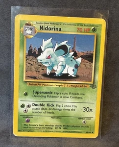 Nidorina 40/64 Jungle Regular Pokemon TCG Heavily Played - Bild 1 von 2