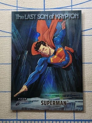 Fleer Brilliants - Superman LSK-15 - The Last Son Of Krypton - DC Comics Card - Image 1 of 4