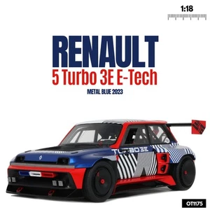 Renault 5 Turbo 3E E-tech Bleu Metal 2023 1/18 ottomobile OT1175 - Photo 1/1
