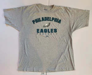 Vintage Philadelphia Eagles Reebok T-Shirt Herren Größe XL grau NFL - Bild 1 von 7