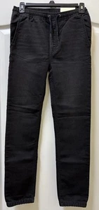 NWT Gap Kids Boys Pull-On Super Soft Denim Black Jogger Pants Size XL - Picture 1 of 7