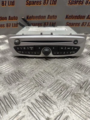 RENAULT MEGANE SCENIC MK3 2008-2012 RADIO CD UNIT WITH CODE 281155040R - Image 1 of 4