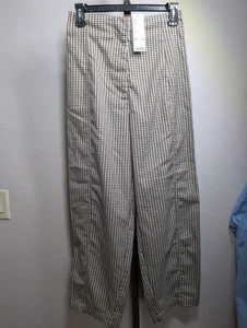 URBAN OUTFITTERS Pantalone leggero a quadri hi-rise taglia 4 - Foto 1 di 9