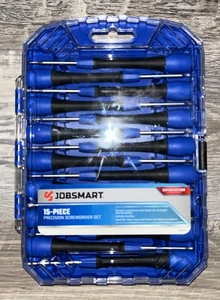 New! JOBSMART 15 pc. Precision Screwdriver Set - Bild 1 von 3