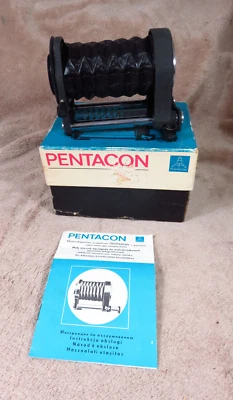 Dispositivo de enfoque de fuelle de primer plano Pentacon con caja + manual / M42 x 1 Foto 1 de 4