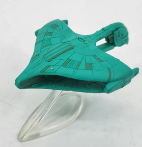 STAR TREK MICRO MACHINES ROMULAN WARBIRD The Next Generation TNG Galoob W/Stand - Picture 1 of 4