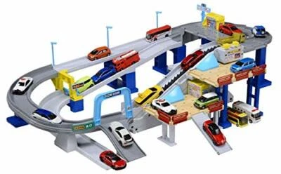 Tomica Action Highway playset Two Speed Controls W440×H350×D125mm NEW from Japan - Image 1 of 4