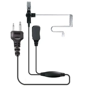 ICOM Radio 2 Pin Covert Acoustic Tube Earpiece with High Quality PTT Microphone - Picture 1 of 5