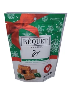 Béquet - Celtic Sea Salt - Handcrafted Gourmet Butter Caramels - 3.6 oz SEE EXP - Picture 1 of 3