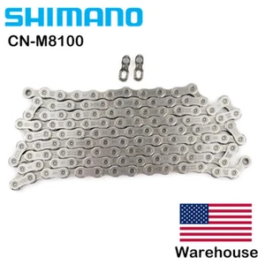 Shimano XT CN-M8100 Chain 12-Speed 122 Links with Quick Link MTB - Picture 1 of 2
