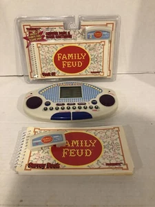 1997 Family Feud Tiger Handheld Game System & Extra Answer Book & Cartridge - Picture 1 of 2