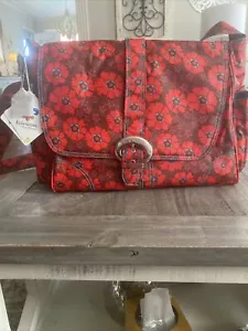 NWT Kalencom Matte Coated Buckle Diaper Bag - Picture 1 of 12