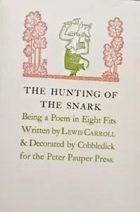 The Hunting of the Snark-Lewis Carroll- Illus Cobbledick-Peter Pauper Press RARE - Picture 1 of 3