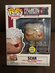 Funko Pop! Fullmetal Alchemist - CICATRIZ - Brilla en la oscuridad exclusivo de GITD #1486 - Imagen 1 de 7