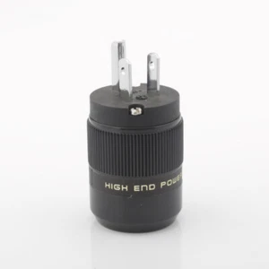 Connettore spina alimentazione Audiocrast rame puro rodiato US 15A - Foto 1 di 5