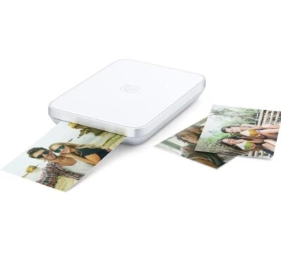 Lifeprint Portable 3" x 4.5" Photo Video Printer for iPhone - White - MRP $179 - Image 1 of 4