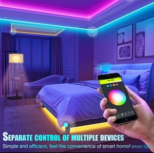 5M 5050 RGB SMD LED Waterproof Flexible Strip 300 LEDs + 44 Key IR Remote