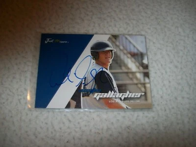 2008 JUST MINORS RC AUSTIN GALLAGHER AUTO SIGNED #26 LOS ANGELES DODGERS - Image 1 of 2