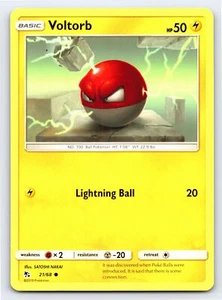Voltorb 21/68 Common Hidden Fates Pokemon Card - NM - Imagen 1 de 2