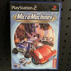 Micro Machines PlayStation 2 PS2 Game Disc look great + FREE Tracked Au Postage - Picture 1 of 4