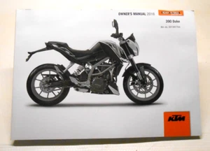 2016 KTM 390 Duke Owner's Manual with Tool Kit and Bag (CLST) - Picture 1 of 4
