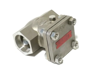 2" Aloyco 374 CL150 CF3M Stainless Steel SW Socket Weld Swing Check Valve NEW - Image 1 of 4