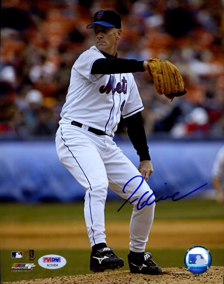 Tom Glavine Mets Psa/dna Coa Hand Signed 8x10 Photo Authenticated Autograph - Image 1 of 1
