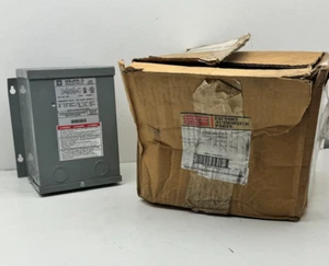 Square D 1S1F Outdoor 3R Trafo 1kVA 240/480V auf 120/240V Träger HT01AH851 - Bild 1 von 10