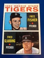 1964 Topps # 312 Tigers RC Fisher Gladding Vg Ex