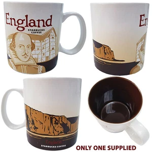 Starbucks England Kaffeebecher 2013 You Are Here William Shakespeare Cliffs Dover - Bild 1 von 9