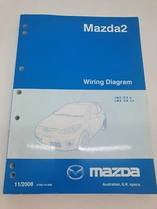 Mazda Factory Manual - Mazda2 Wiring Diagram 5790-1A-08K - Picture 1 of 5