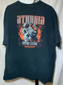Camiseta Sturgis 2014 Dakota del Sur Motor Clásico Calavera Motocicleta XXL - Imagen 1 de 7