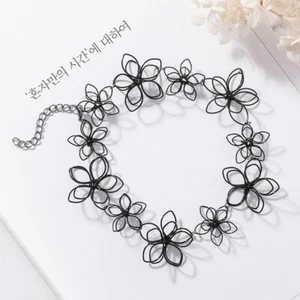 Necklace Choker Necklaces for Women Black Jewelry Clavicle Chain - Picture 1 of 11