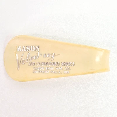 Zapatos con amortiguación de aire Mason Velvet-eez Mfg. Co. Cuerno de zapato de plástico Foto 1 de 4