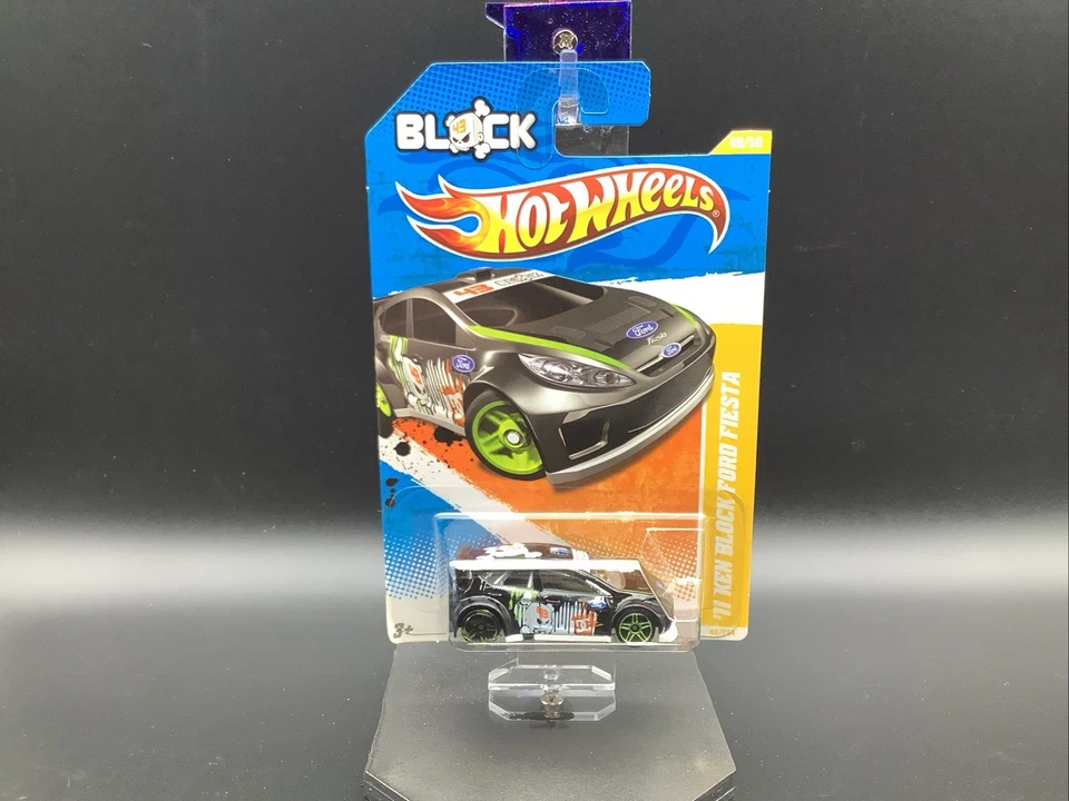 Set of 9 Hot Wheels Ford Fiesta models 2011-2018 WITH '11 KEN BLOCK T9710