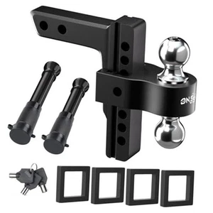 Verstellbare Anhänger LKW Drop Hitch - passt nur 2 Zoll Empfänger, 8 Zoll Drop 8 - Bild 1 von 7