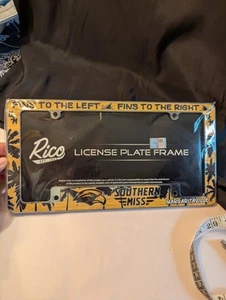 Southern Miss Golden Eagles Margaritaville Licensed Auto Plate Frame New - Picture 1 of 8