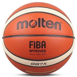 Molten GM7X Basketball Leder Größe 7 FIBA Approved Original Profi Ball - Bild 1 von 5