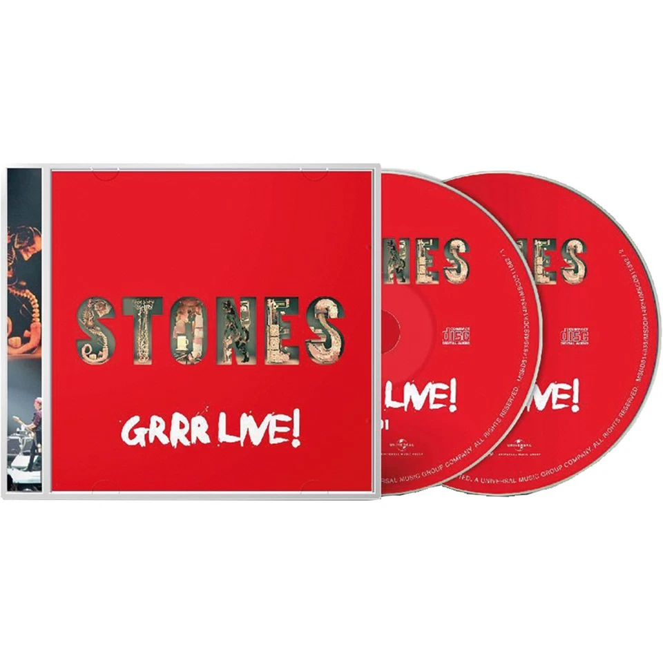 Rolling Stones Grrr Live Doppel-CD 4811582 Neu