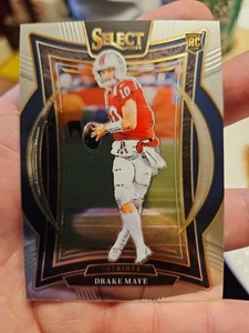 2024 Panini Select Drake Maye Rookie Rc #218 Tar Heels New England Patriots - Picture 1 of 2
