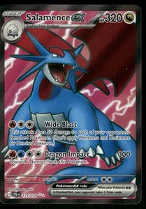 Salamence ex 177/159 SV09: Journey Together Pokemon - Picture 1 of 2